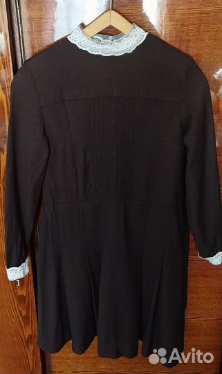 Школьная форма и белый фартук винтаж СССР