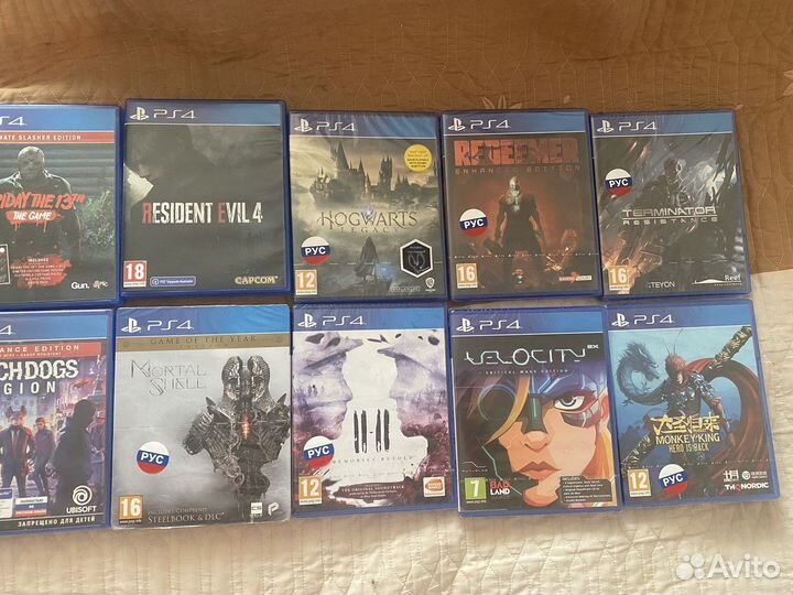 Хогвартс и другие игры на пс 4