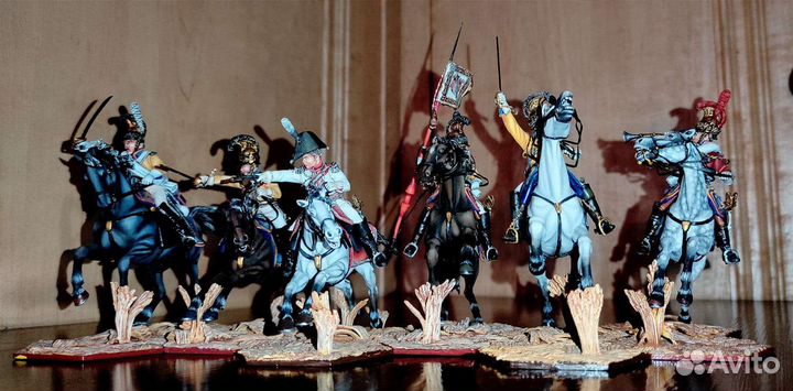 Оловянные солдатики армия Наполеона 1812 Саксонска