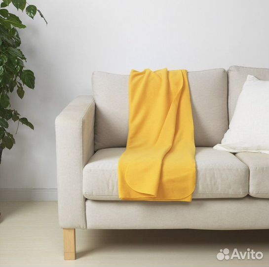 Плед IKEA Мандаринроз новый