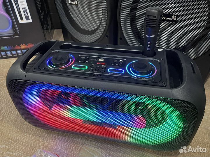 Блютуз колонка как jbl + караоке 250w