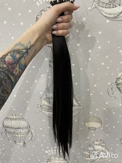 Волосы для наращивания славянка 50 см