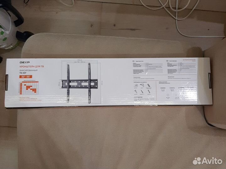 Кронштейн для тв dexp Фиксированный TB-55F 36”-55”