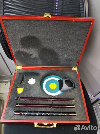 Комнатный электронный гольф в подарочном кейсе