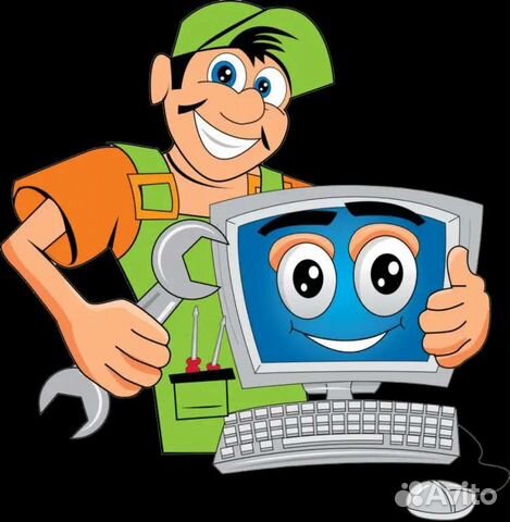 Изображение. Электрик. Компьютер клиент. Интернет мастер на дом. Визитка компьютерного мастера.