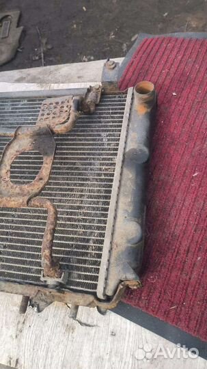 Радиатор основной Nissan sunny N14 CD17