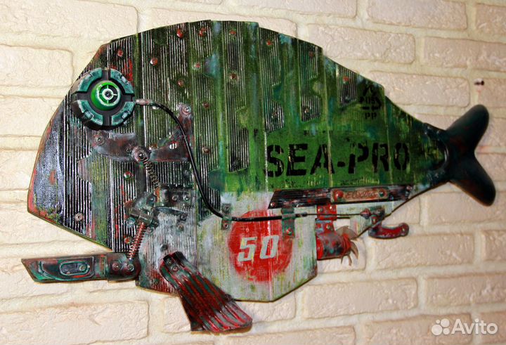 Панно декор рыбы