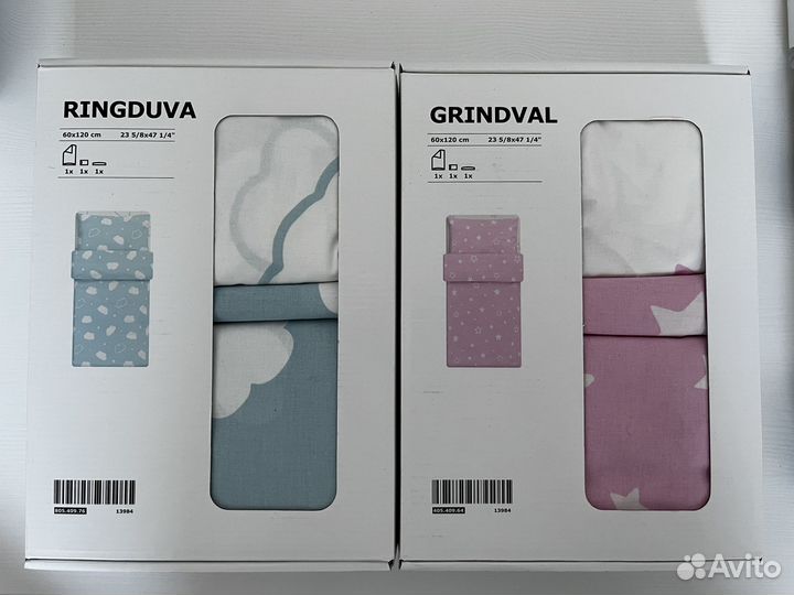 Постельное детское белье IKEA