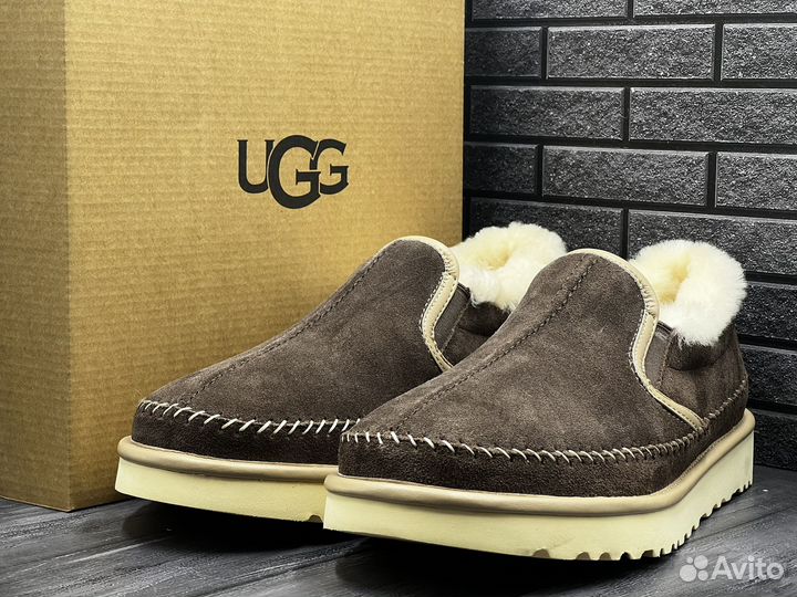 Слипоны Мужские Угги UGG Stitch Slip on