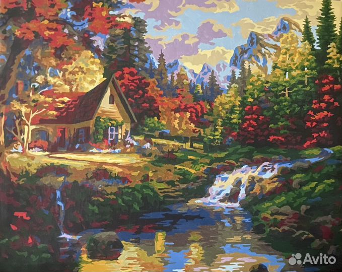 Картина на холсте акрилом