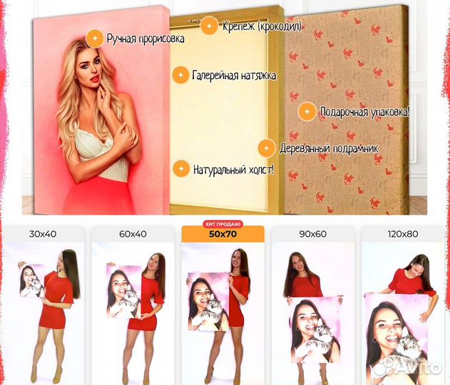 Премиум холст по фотографии