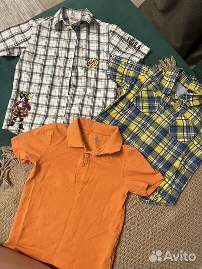 Рубашки и поло для мальчика 98-104
