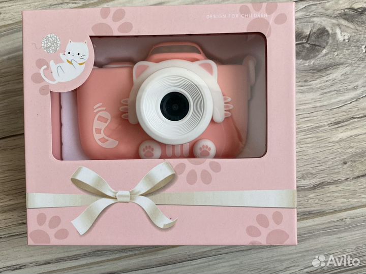 Детский фотоаппарат с wi-fi и вспышкой (новый)