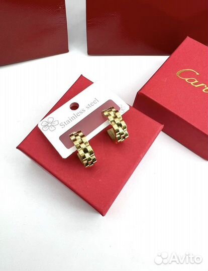Cartier серьги