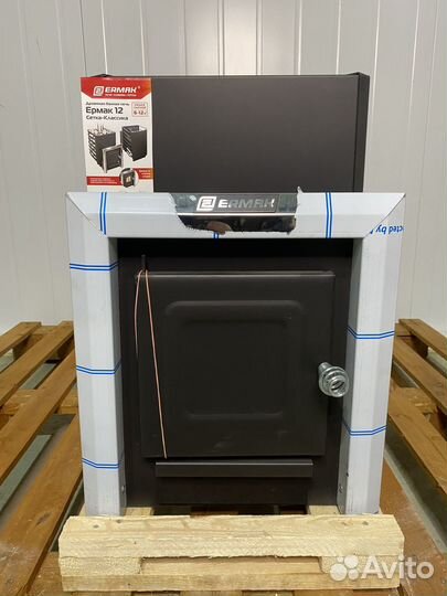 Печь Для Бани ermak 16 сетка-премиум (Чугун)