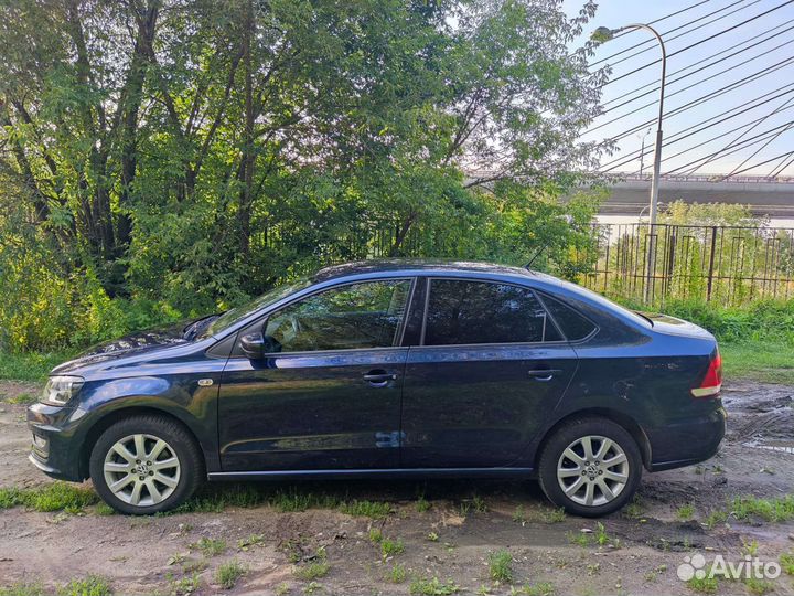 Volkswagen Polo 1.6 AT, 2016, 55 300 км