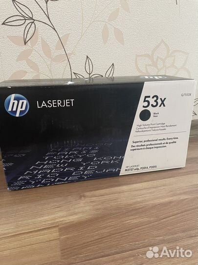 Картридж 53x для принтера hp оригинал