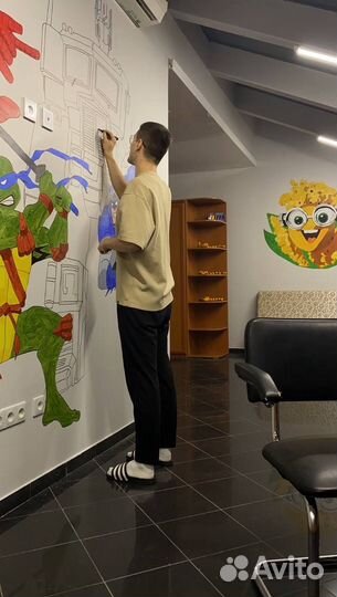 Художник роспись стен