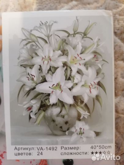 Картина по номерам новая