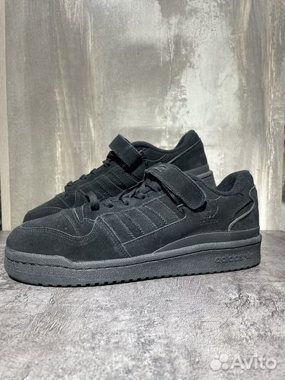 Adidas Awesome Black с мехом (44р)
