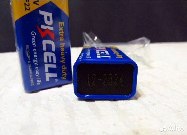 Батарейка 9v крона