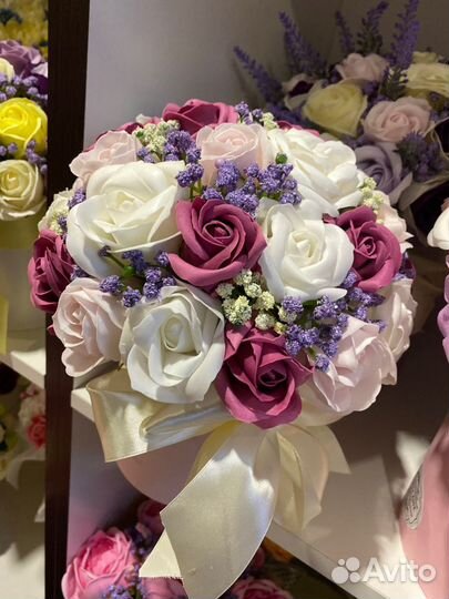 Букет розы 8 марта подарок цветы 101 роза