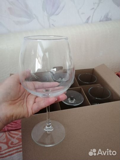 Бокалы новые