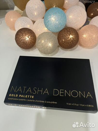 Natasha denona Gold Palette палетка теней