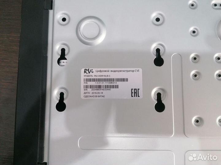 Видеорегистратор RVI-HDR16LB-C, 16 каналов