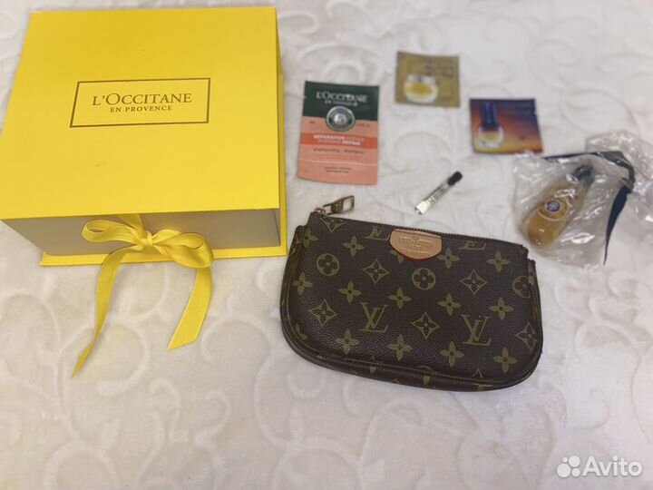 Louis Vuitton косметичка + Loccitane