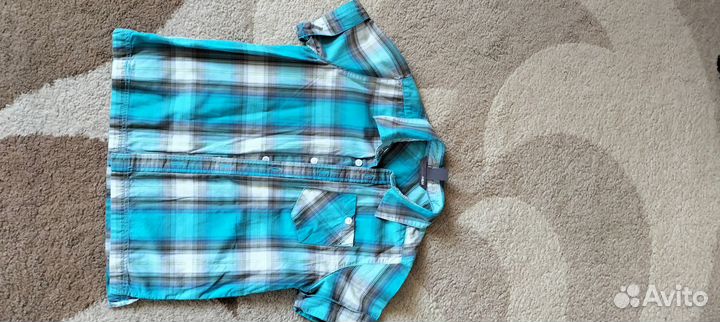 Рубашка для мальчика 122 128
