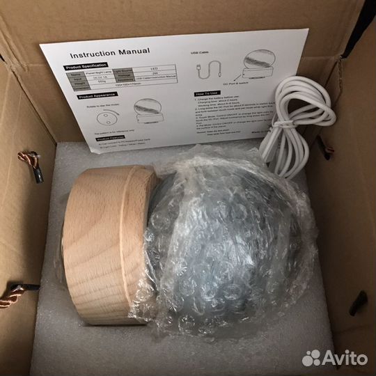 Светильник-ночник детский, музыкальный, подарочный