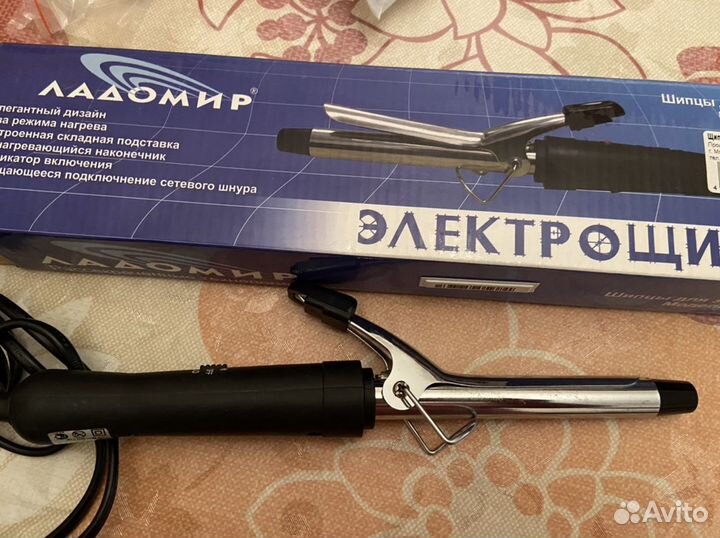 Электрощипцы для волос Ладомир