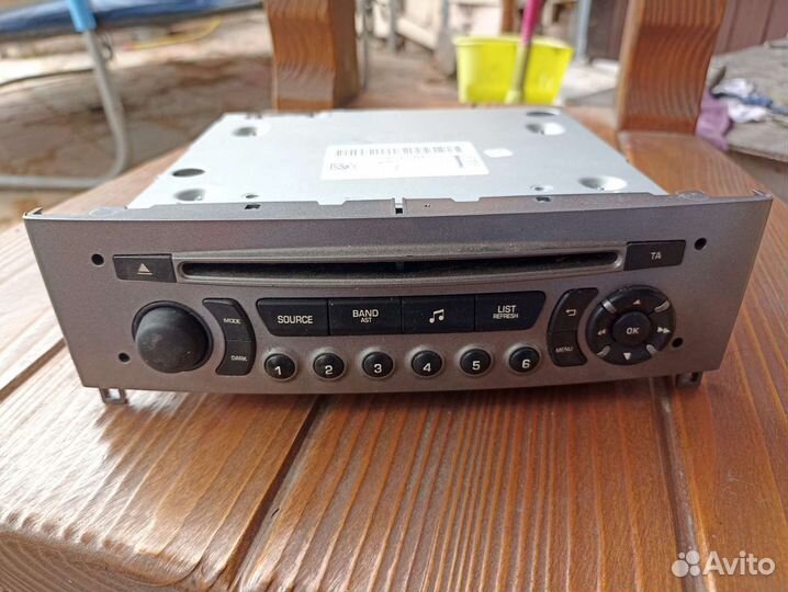 Магнитола RD45 L3FA04 Пежо 408