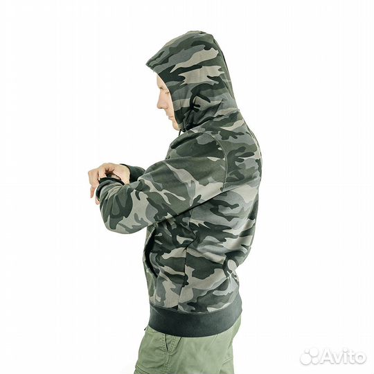 58053 Толстовка с капюшоном Vintage Industries Red