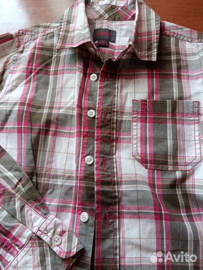 Рубашка хлопок раз. 128-134