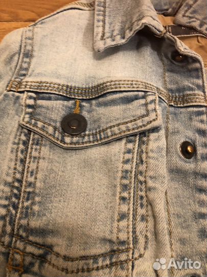 Джинсовая куртка на рост 110,4-5 лет