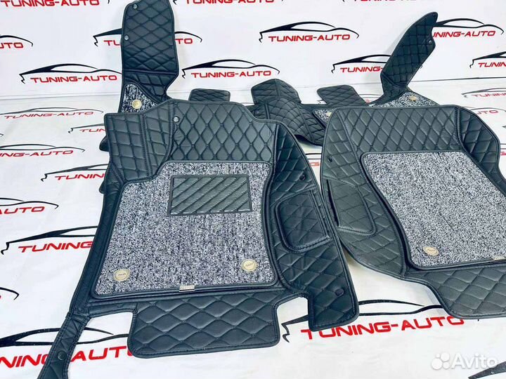 Ковры салона 3D Toyota LC Prado 150 / GX460