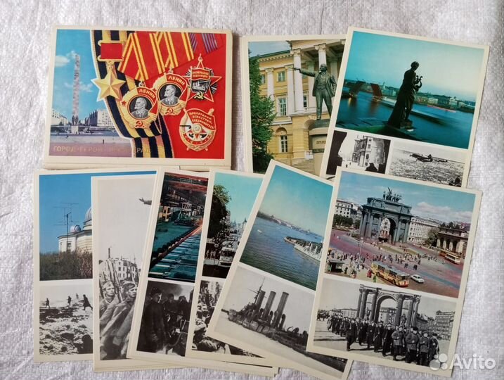 Набор открыток с городами СССР