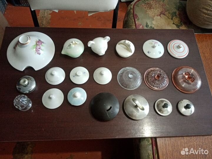 Крышки для чайников, сахарниц