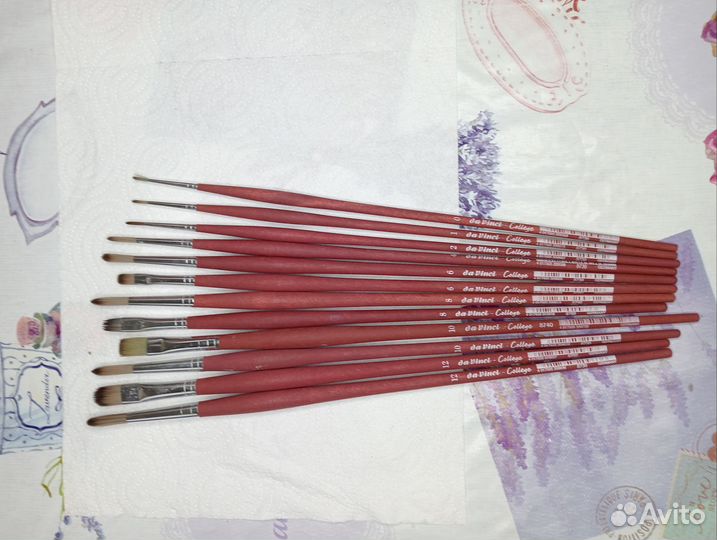 Кисти синтетика круглые Da Vinci