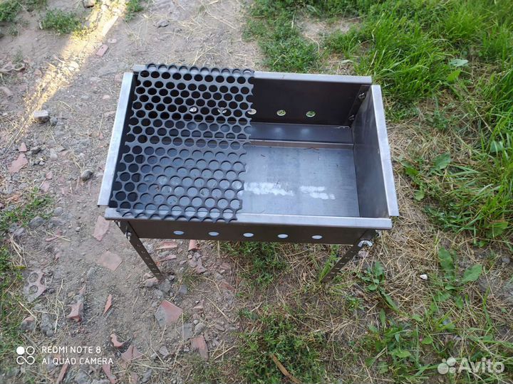 Мангал+ коптильня