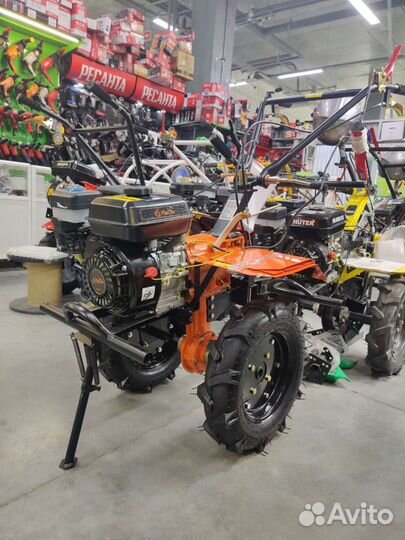 Мотоблок 8 л.с. вом, 3/1 с пониженной скор