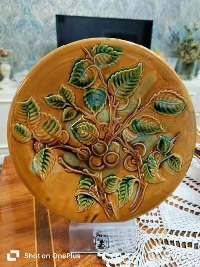 Тарелка настенная зик