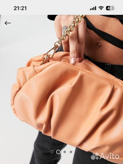 Сумка-клатч багет ASOS