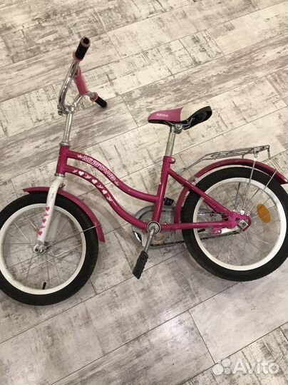 Детский велосипед для девочки 16