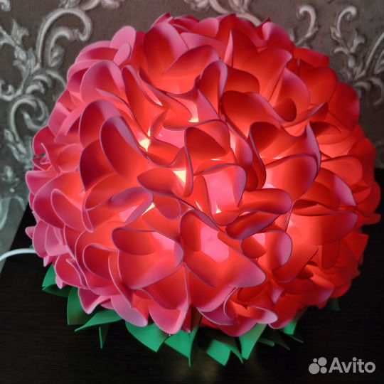 Гортензии светильники