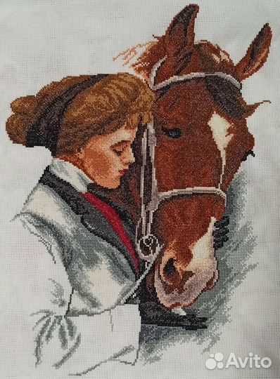 Вышивка крестом готовые работы картины