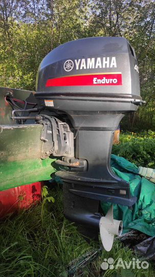 Продам казанка 5м3 с мотором ямаха 40 сил 2т