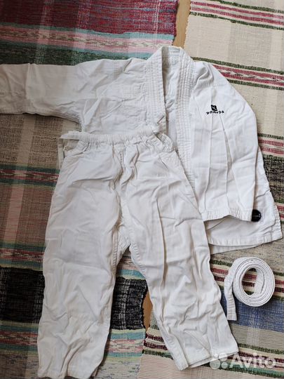 Костюм для дзюдо на мальчика 4-6 лет